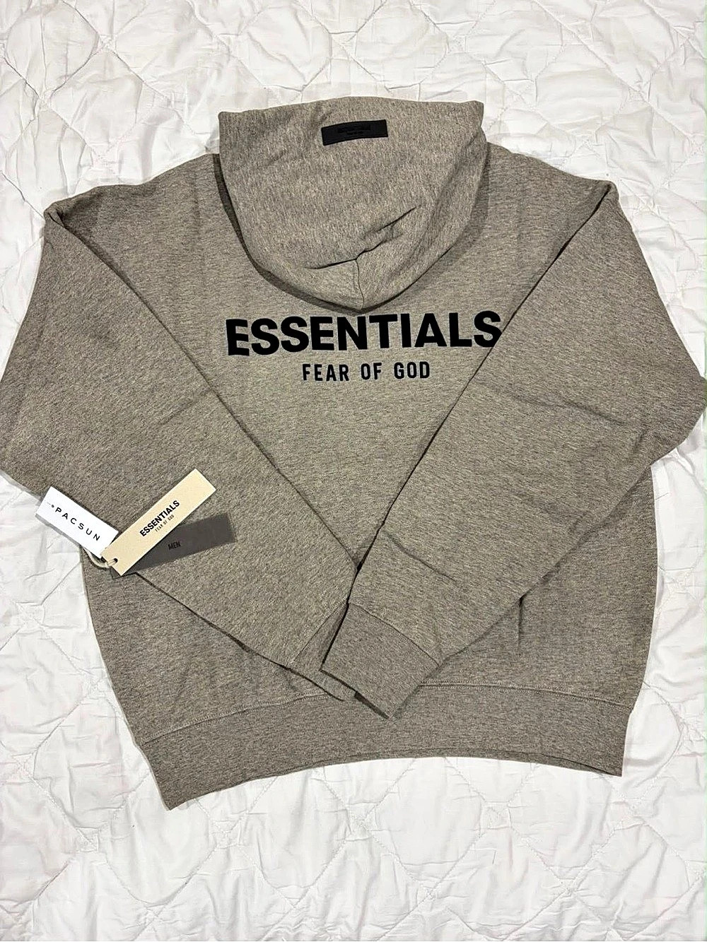 Essentials Fear of God hoodie Gray Hoodie NWT